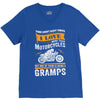 Motorcycles Gramps V-Neck Tee