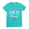 i stole her heart couple Ladies Fitted T-Shirt