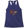 bar fight Racerback Tank