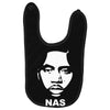 nas face Baby Bibs
