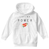 latina power with cute heart Youth Hoodie