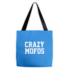 crazy mofos Tote Bags