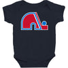 quebec nordiques Baby Bodysuit