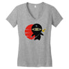 ninja star Women's V-Neck T-Shirt
