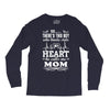 There's This Boy Who Stole My Heart He Calls Me Mom Long Sleeve Shirts