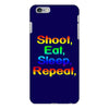 shoot eat sleep repeat gun iPhone 6/6s Plus Case