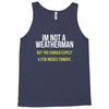 i am not a weatherman but you should expect a few inches funny Tank Top