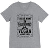 Awesome Vegan V-Neck Tee