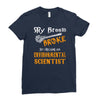 environmental scientist Ladies Fitted T-Shirt