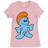 mr (2) Ladies Fitted T-Shirt