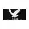 E Lang License Plate