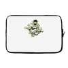 lets rock!!! black Laptop sleeve