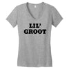 Little Groot Women's V-Neck T-Shirt