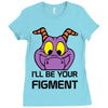 i'll be your journey into imagination Ladies Fitted T-Shirt
