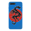 sun dragon with pearl   black red white iPhone 7 Plus Case