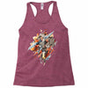 builder's downfall Racerback Tank