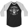 skull men 3/4 Sleeve Shirt