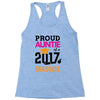 Class of 2017 Proud Auntie Graduation Racerback Tank