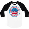 usa fourth of july 3/4 Sleeve Shirt