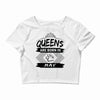 Queens Are Born In May Crop Top