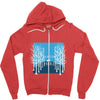 Winter (a214) Zipper Hoodie