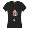 Ballon Planet Women's V-Neck T-Shirt