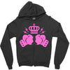 breast cancer fight Zipper Hoodie
