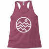 mountain bold (for dark) Racerback Tank