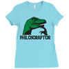 philosoraptor (2) Ladies Fitted T-Shirt