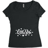 Little Star Women's Triblend Scoop T-shirt