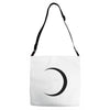 black moon Adjustable Strap Totes