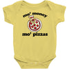 mo money mo pizzas Baby Bodysuit
