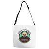 bah hum pug Adjustable Strap Totes