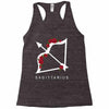 sagittarius rose Racerback Tank