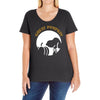 great pumpkin (2) Ladies Curvy T-Shirt