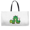 funny animal Weekender Totes