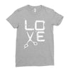 shear love Ladies Fitted T-Shirt