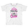 Celebrating With the 5th Birthday Queen Toddler T-shirt