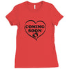 coming soon Ladies Fitted T-Shirt