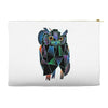 polygonal owl Accessory Pouches