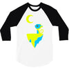 moon cat 3/4 Sleeve Shirt