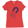 powerful magnet Ladies Fitted T-Shirt