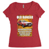 old funny banger cortina, ideal gift or christmas present. Women's Triblend Scoop T-shirt