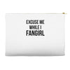 excuse me while i fangirl Accessory Pouches