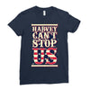 harvey can't stop us Ladies Fitted T-Shirt