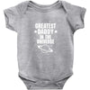 Greatest Daddy In The Universe Baby Onesie