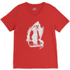 rage panda V-Neck Tee