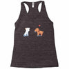 optimistic courtship Racerback Tank