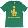 downloading poop T-Shirt