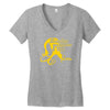 blondes have more fun and more stds Women's V-Neck T-Shirt